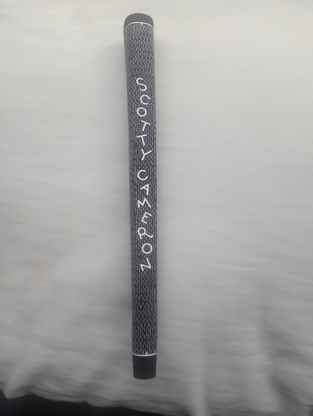 Scotty Cameron White Dancing Letters Black Putter Grip